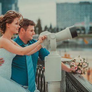 жених и невеста - свадебный фотограф