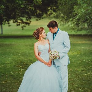 классическая свадебная фотосессия