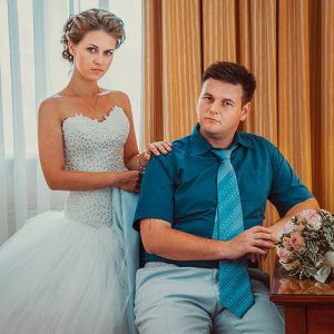 классическая свадебная фотография