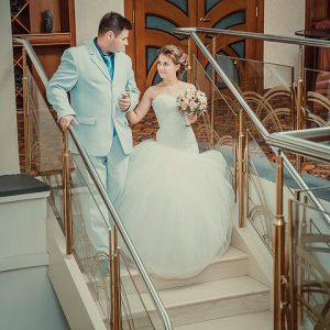 интерьерная свадебная фотография в Самаре