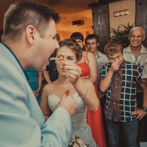 моменты свадебного дня: каравай