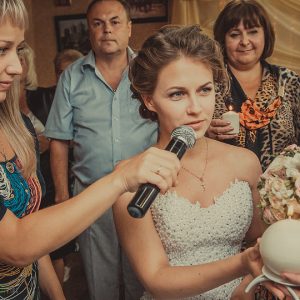 фотосессия свадебного банкета