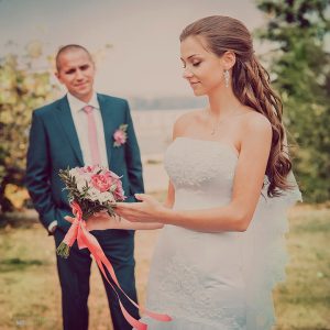 свадебный фотограф видеограф в Самаре нежное свадебное фото - фотосессия в Самаре