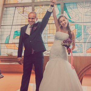 эмоциональное фото на свадьбе - профессиональный фототограф