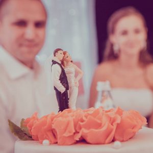 свадебный торт - серия фото со свадьбы