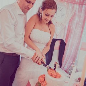 свадебный торт - серия профессиональных фотографий