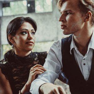 love story в стиле треш
