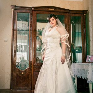 невеста - свадебное утро