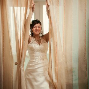 красивый портрет невесты - профессиональный фотограф