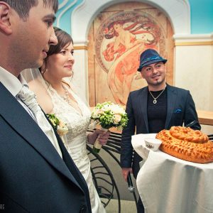 свадебный каравай - профессиональная съемка свадьбы