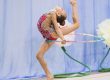юная гимнасткав прыжке - заказ фотографа