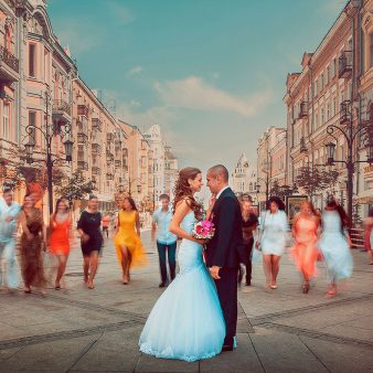 Профессиональная свадебная фотография - лучшая постановка